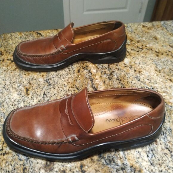 Cole Haan NikeAir Penny Loafers Men’s Size 7 M Brown Leather Dress Shoes C02961 main image 12